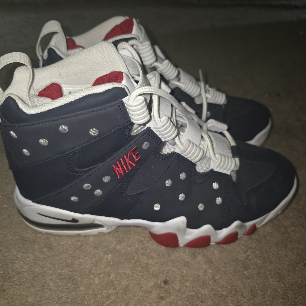 Nike Air Max2 CB '94 "USA" Obsidian Gym Red - Charles Barkley - Size 8